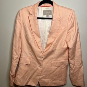Like New Banana Republic Size 10 Light Coral Blazer